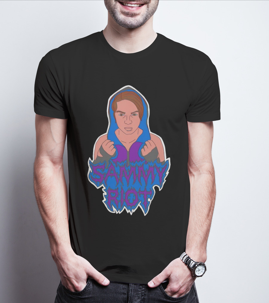 Sammy Riot Wrestling Hoodie Lost Art Sammy Riot #3 T-Shirt