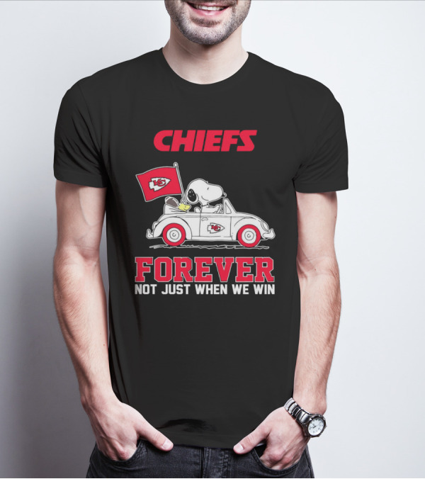 Chiefs Snoopy Forever Not Just When We Win T-Shirt