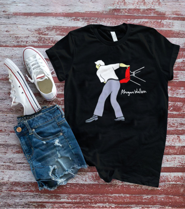 Morgan Wallen Indiana Basketball Coach Strip Technique T-Shirt