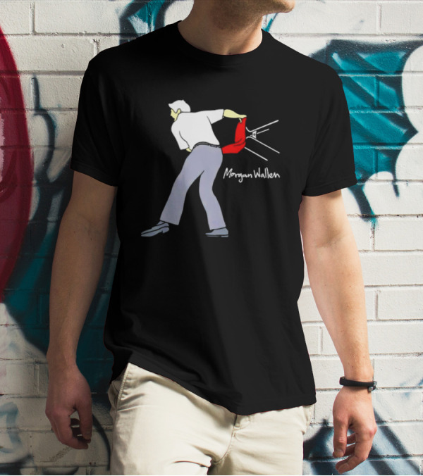 Morgan Wallen Indiana Basketball Coach Strip Technique T-Shirt