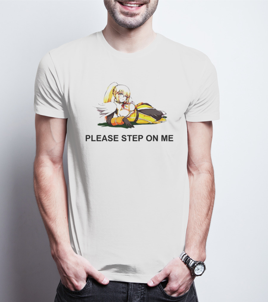 Konosuba Please Step On Me Character T-Shirt