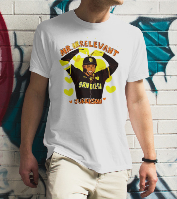 Mr Relevant Jurickson San Diego Baseball Hearts T-Shirt