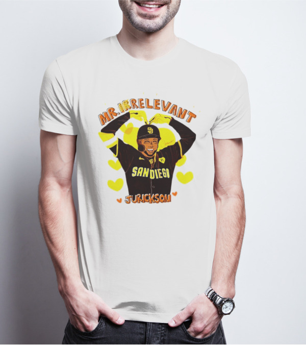 Mr Relevant Jurickson San Diego Baseball Hearts T-Shirt