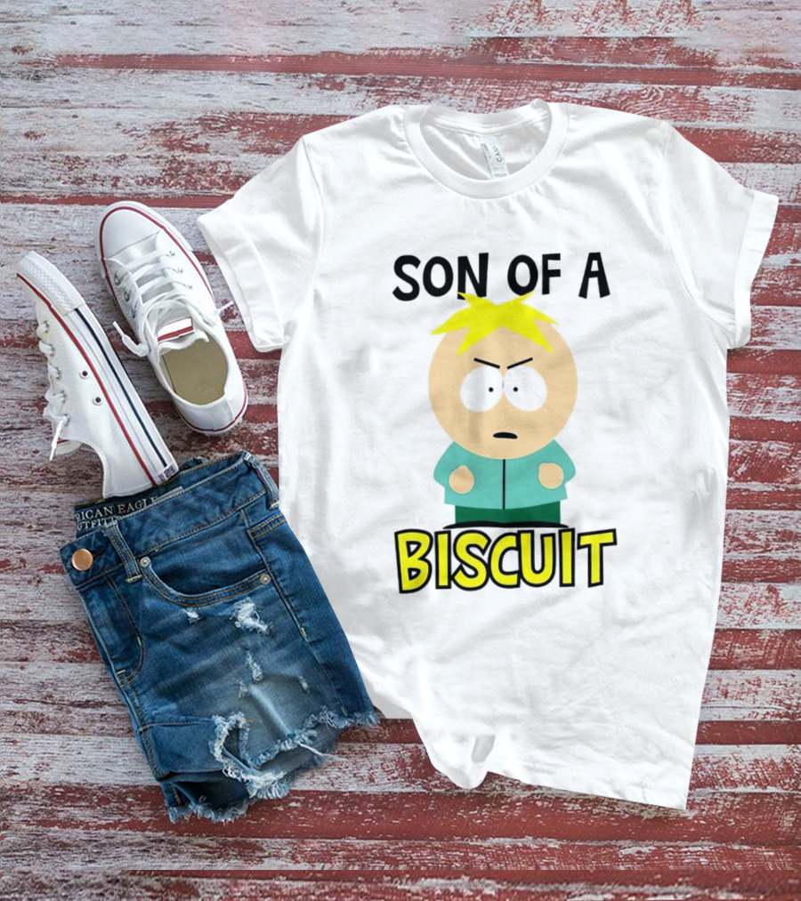 South Park Son Of A Biscuit Butters Meme T-Shirt