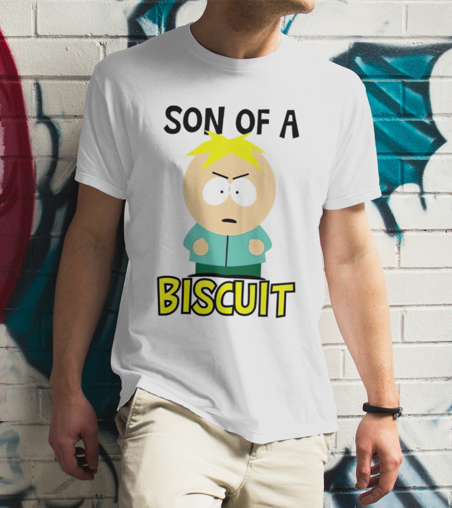 South Park Son Of A Biscuit Butters Meme T-Shirt