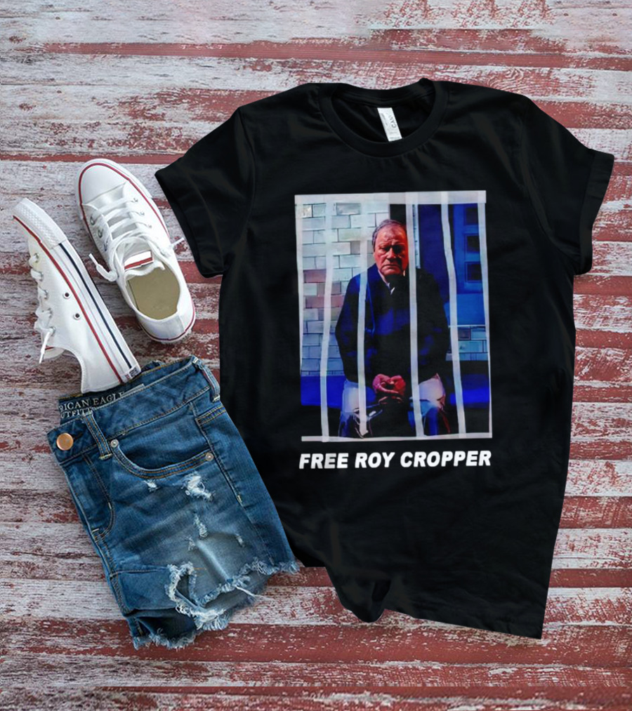 Coronation Street Free Roy Cropper Jail Image T-Shirt