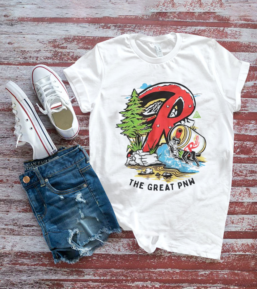 Rainier Beer The Great PNW Adventure Refresh T-Shirt