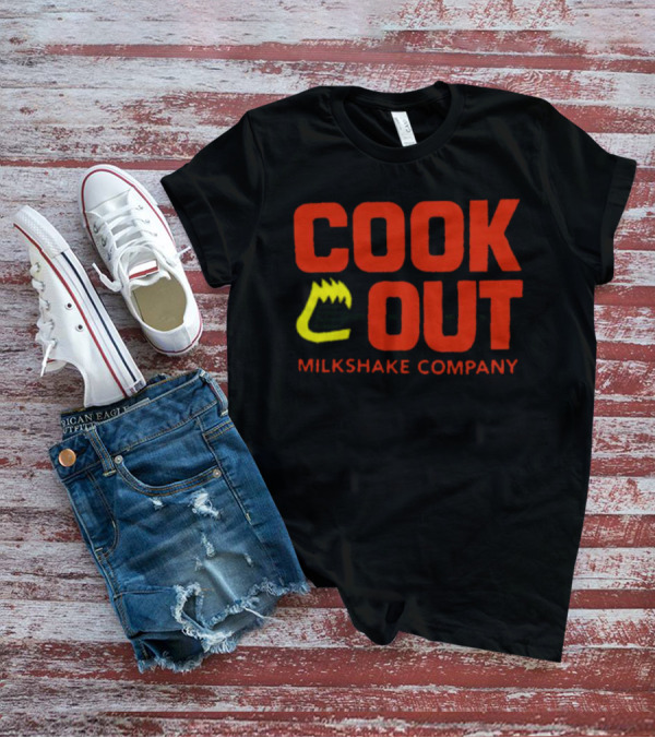 Cook Out Milkshake Company Grilled Flame T-Shirt
