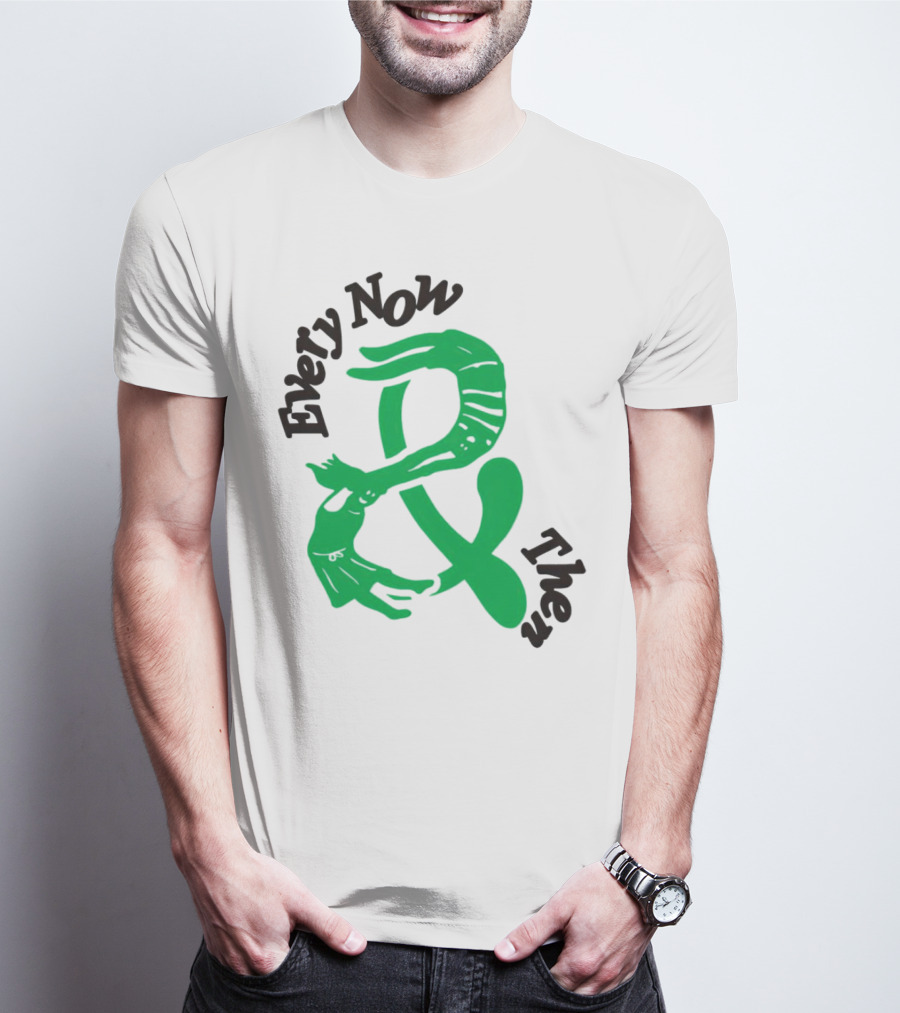 Every Now And Then Skeleton Green Dance T-Shirt