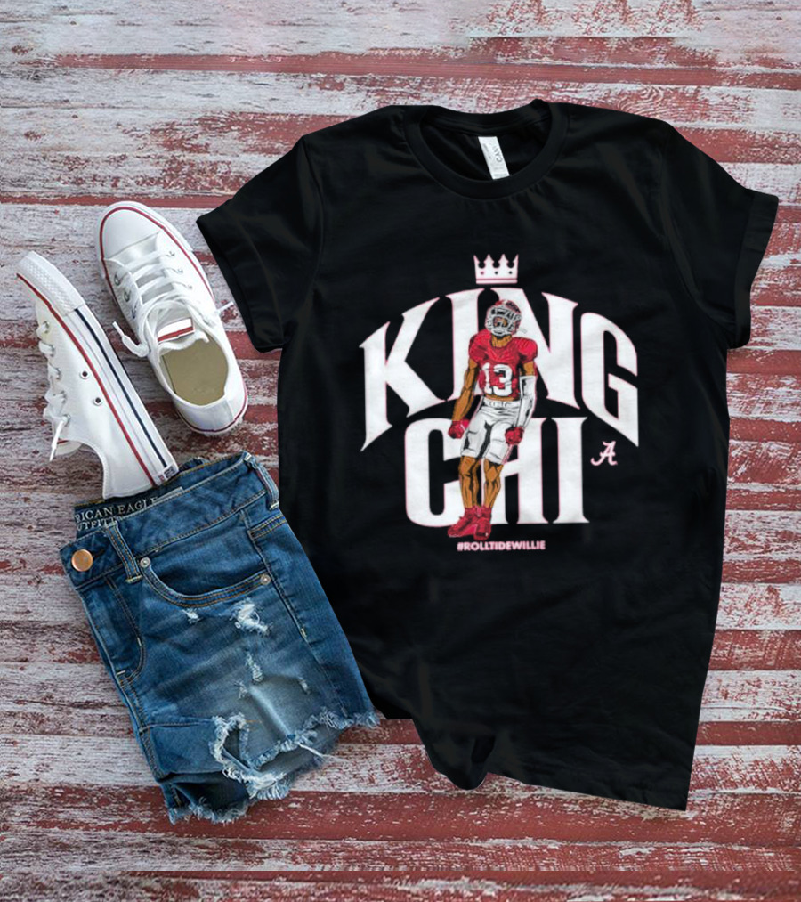 King Chi #RollTideWillie Alabama Crimson Tide T-Shirt