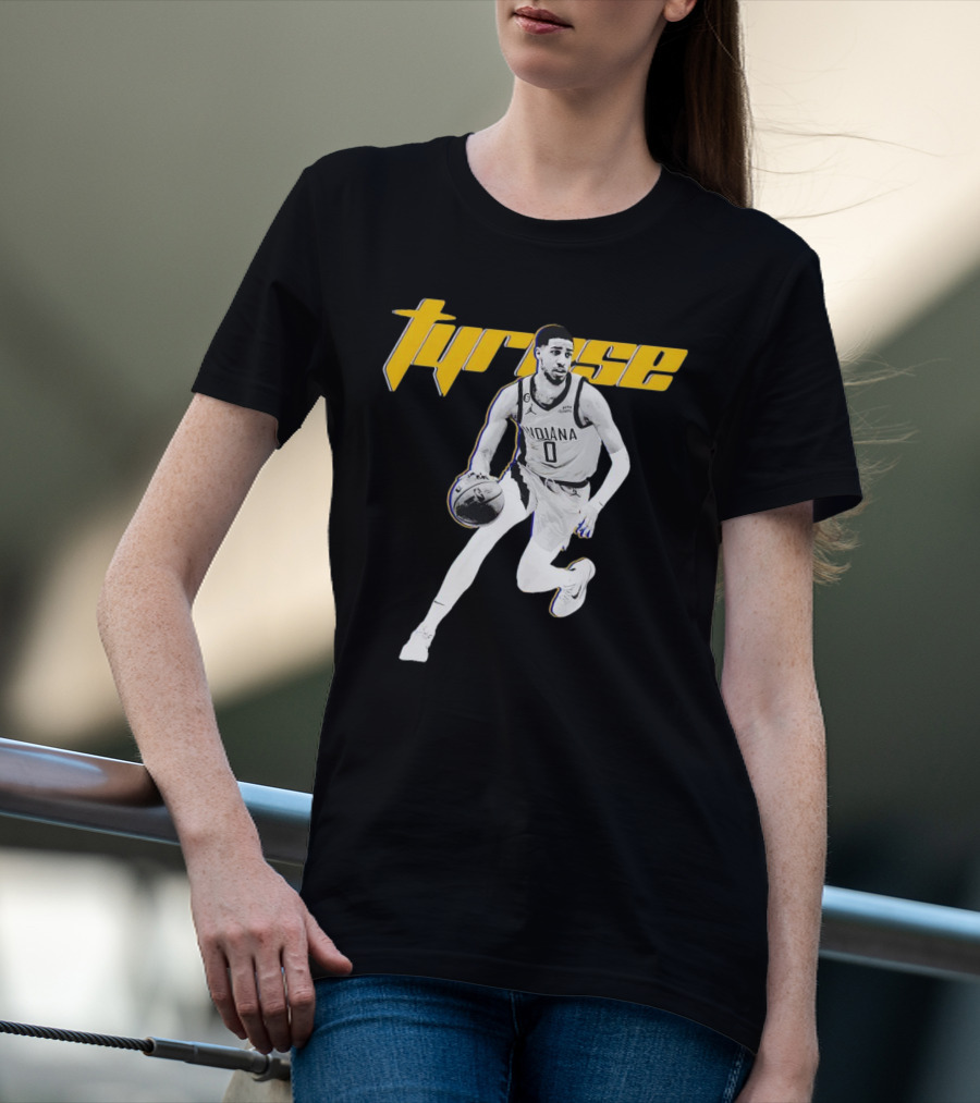 Tyrese Haliburton 0 Indiana Pacers Basketball Player T-Shirt
