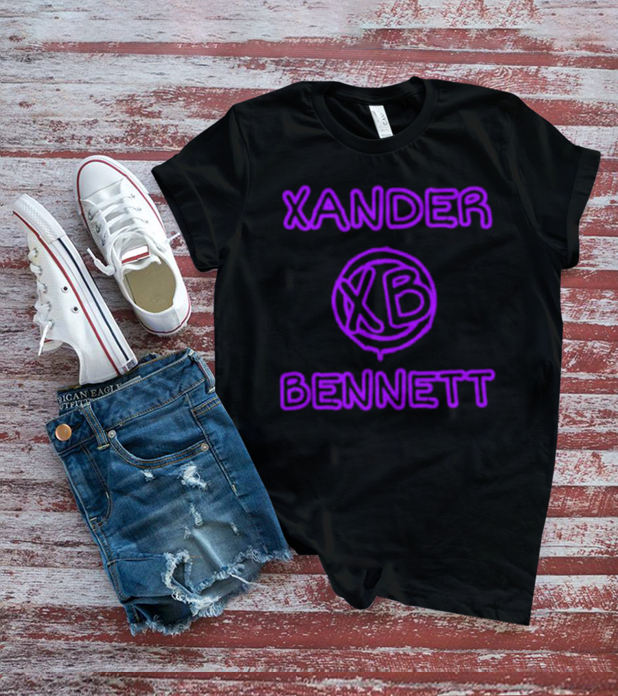 Xander Bennett XB Drip Neon Circle T-Shirt