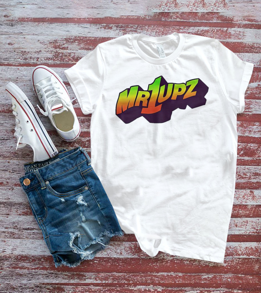 Mr1upz Shagadelic Retro Gradient Text T-Shirt