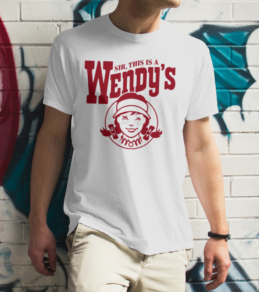 Sir This Is A Wendy’s Logo With Iconic Branding T-Shirt
