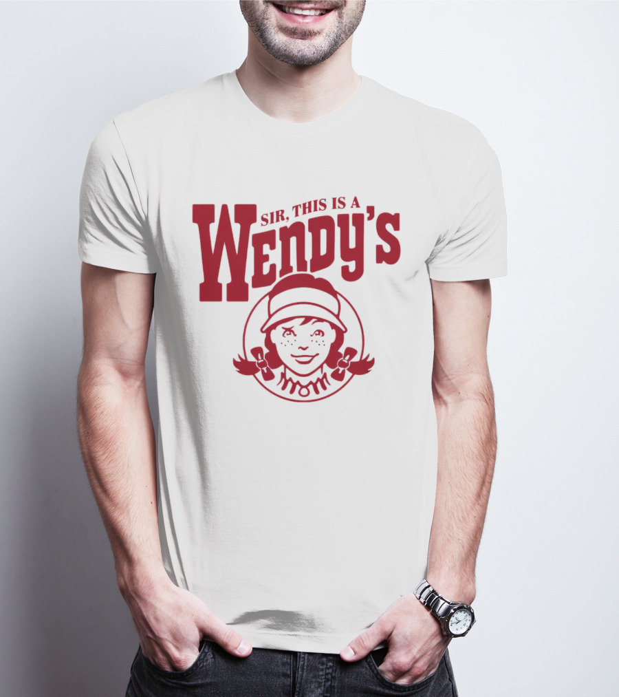 Sir This Is A Wendy’s Logo With Iconic Branding T-Shirt