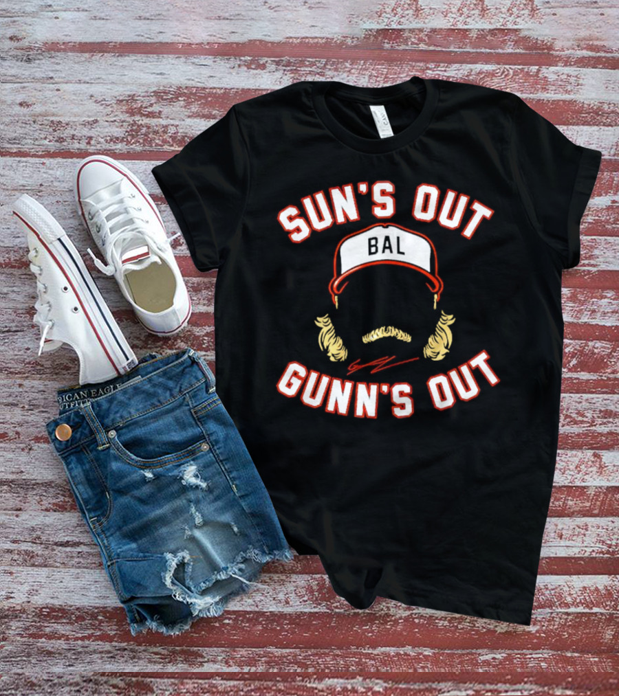 Gunnar Henderson Sun’s Out Gunn’s Out BAL Cap T-Shirt