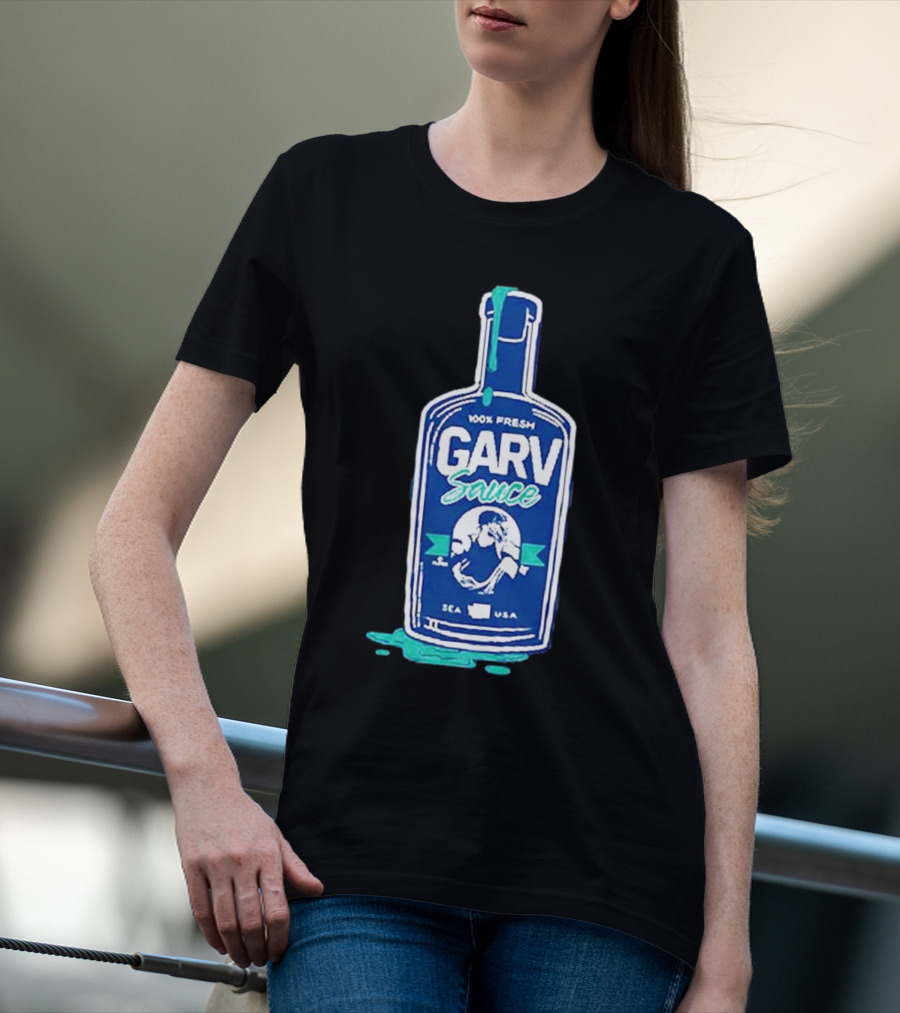 100% Fresh Garv Sauce Seattle USA T-Shirt