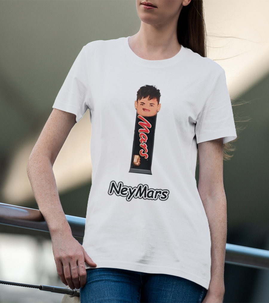 NeyMars Mars Candy Parody Football Star Mashup T-Shirt