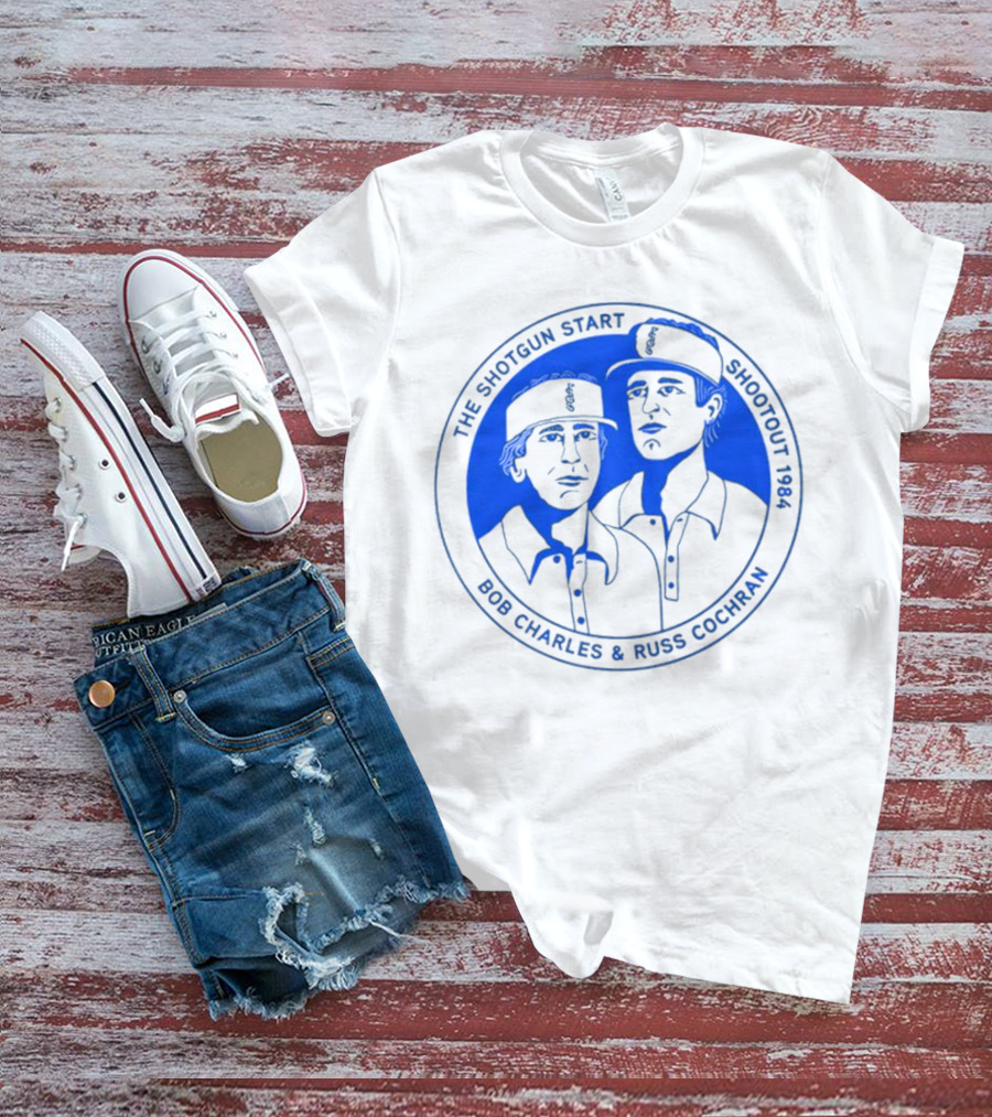 The Shotgun Start Shootout 1984 Bob Charles And Russ Cochran T-Shirt