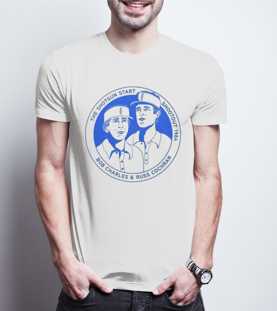 The Shotgun Start Shootout 1984 Bob Charles And Russ Cochran T-Shirt