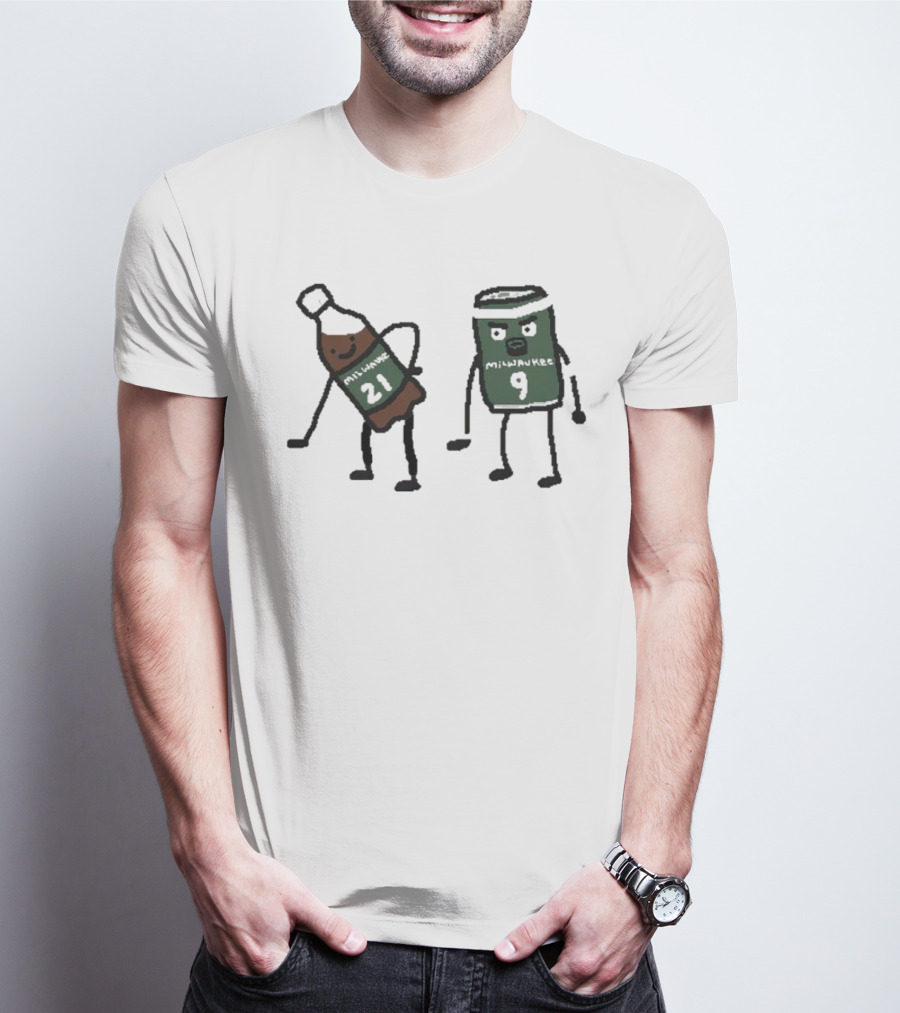 Milwaukee Beverage Characters 21 And 9 T-Shirt