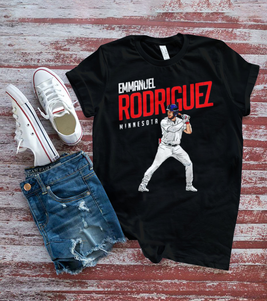 Emmanuel Rodriguez Minnesota Twins Baseball Player T-Shirt
