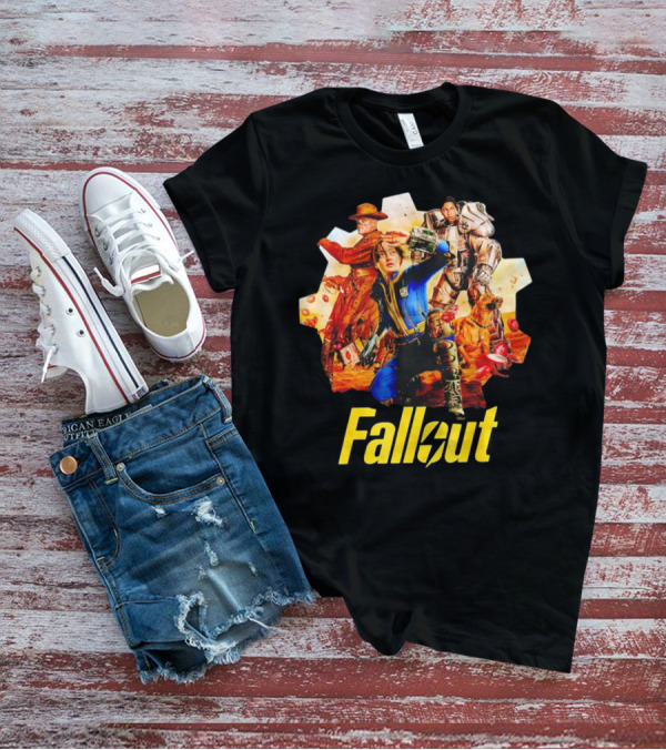 Fallout New Vegas Power Armor Dog旅者 T-Shirt