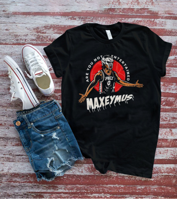 Maxeymus Are You Not Entertained Phly Basketball Gladiator T-Shirt