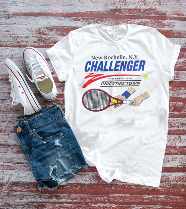 New Rochelle NY Challenger Tennis Tournament Presented By Philstiretown T-Shirt