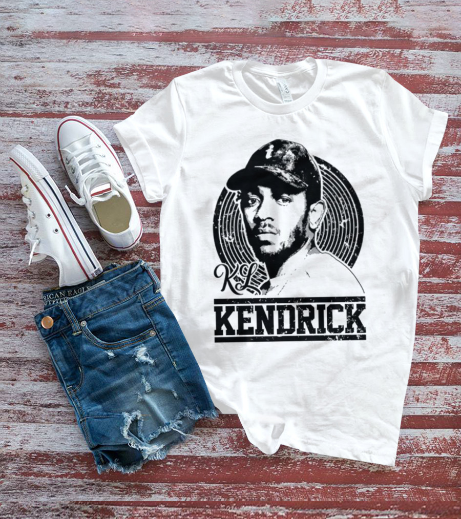 Kendrick Lamar KL Iconic Tribute Circular T-Shirt