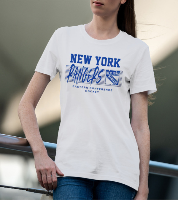 New York Rangers Eastern Conference Hockey New York Rangers T-Shirt