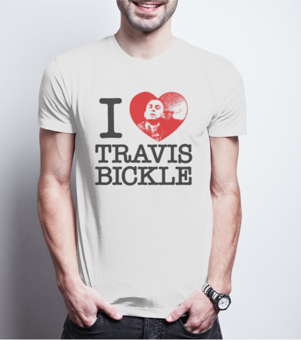 I Heart Travis Bickle Red Heart T-Shirt
