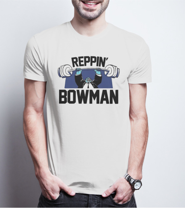 Reppin Bowman Fitness Lifting T-Shirt