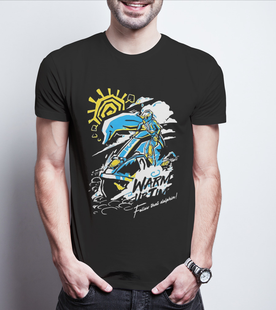 Warm Up Time Follow That Dolphin Wave Race 64 Sunburst Splash Adventure T-Shirt