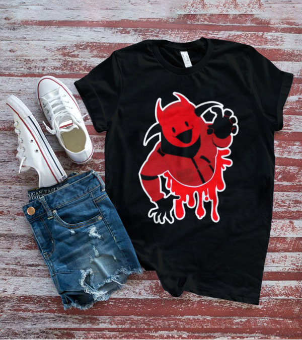 Reddsmess Get Over Here Fall Guy Devil Costume T-Shirt