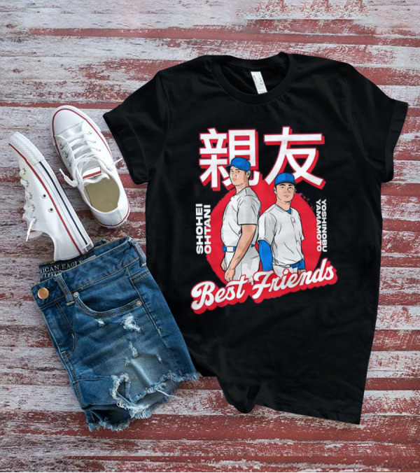 Shohei Ohtani Yoshinobu Yamamoto Best Friends Dodgers T-Shirt