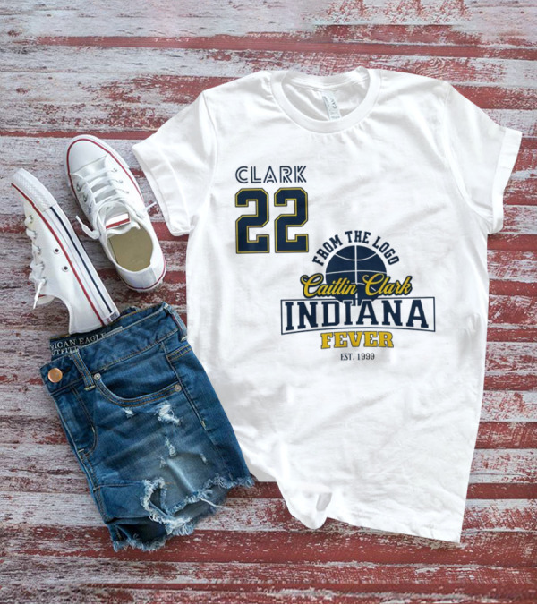 Clark 22 From The Logo Caitlin Clark Indiana Fever Est. 1999 Basketball T-Shirt