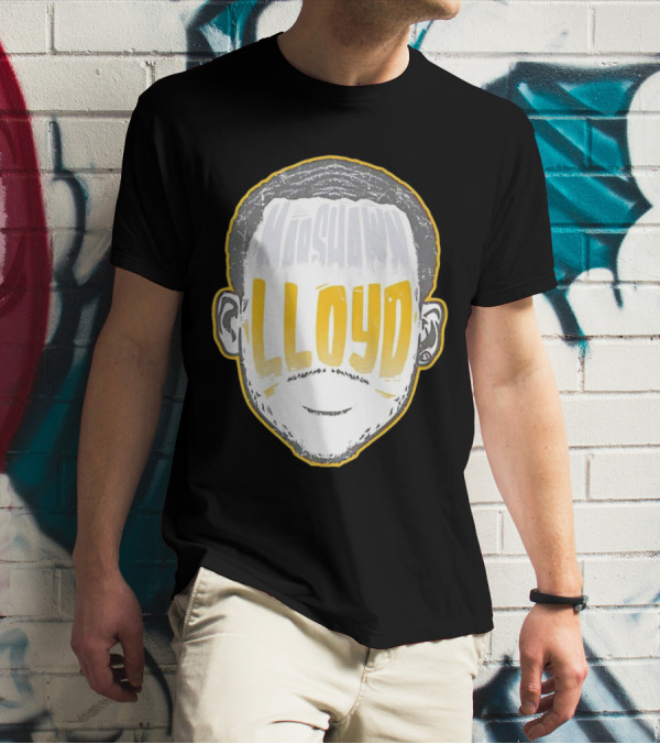 MarShawn Lloyd Face Illustration Football Packers Influence T-Shirt
