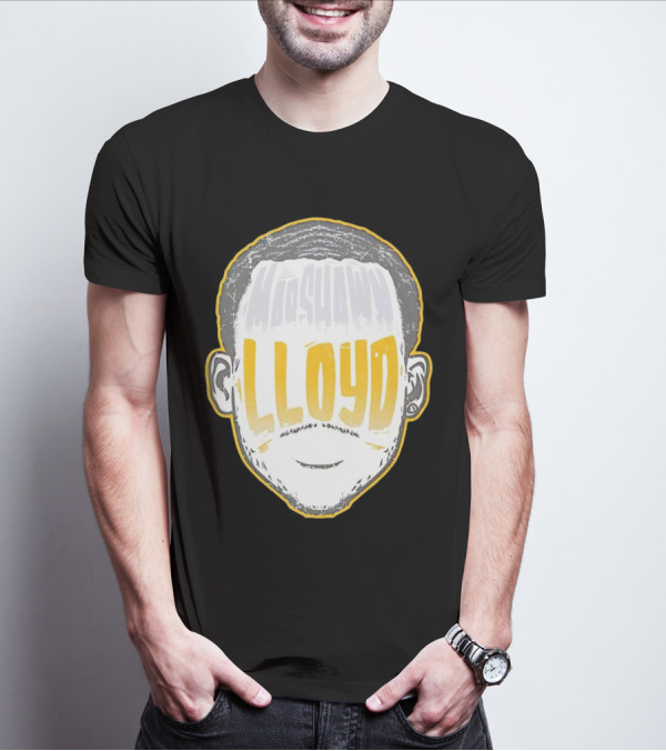 MarShawn Lloyd Face Illustration Football Packers Influence T-Shirt