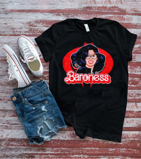 Baroness Cobra Femme Fatale Icon With Glasses T-Shirt