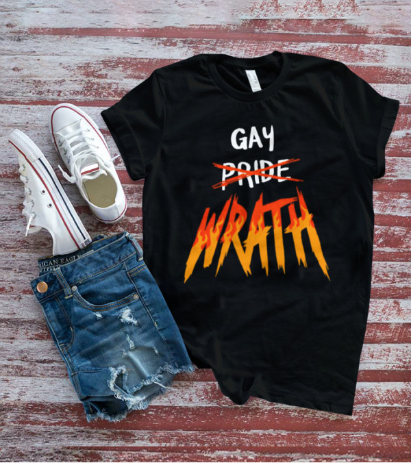 Mars Heyward Gay Pride Wrath T-Shirt