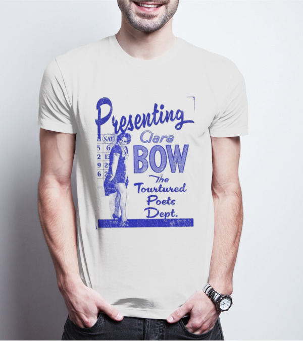 Presenting Clara Bow The Tortured Poets Dept T-Shirt