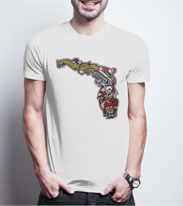 Florida Panthers Let's Hunt State Hockey T-Shirt