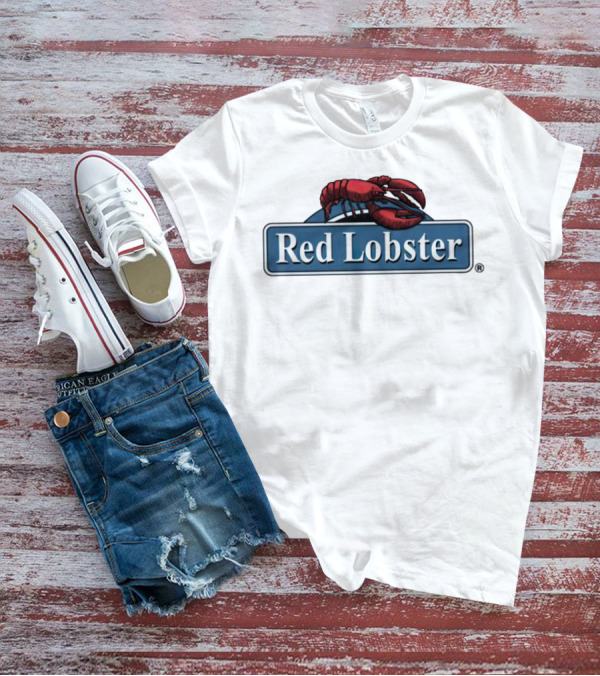 Red Lobster Seafood Restaurant Logo Emblem T-Shirt