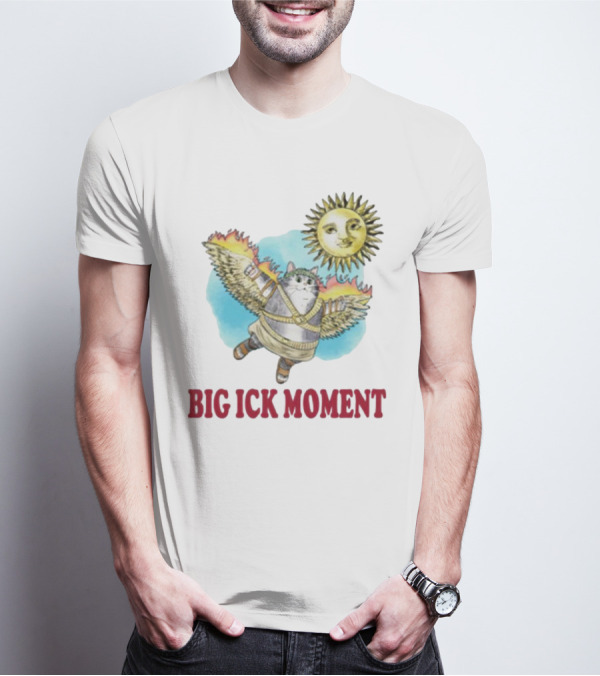 Cat Big Ick Moment Sun Wings T-Shirt