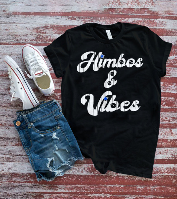 Himbos And Vibes Baseball Philadelphia Pinstripe Style With Stars T-Shirt