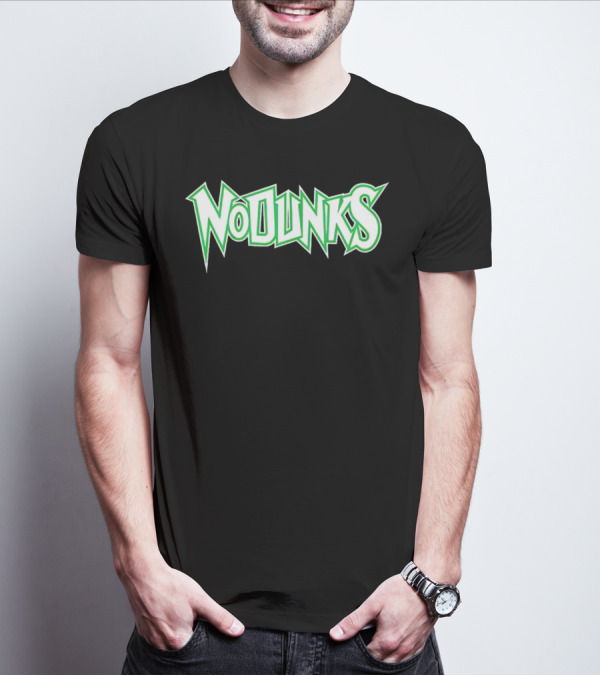 Minnesota Timberwolves No Dunks Bold Green Text T-Shirt