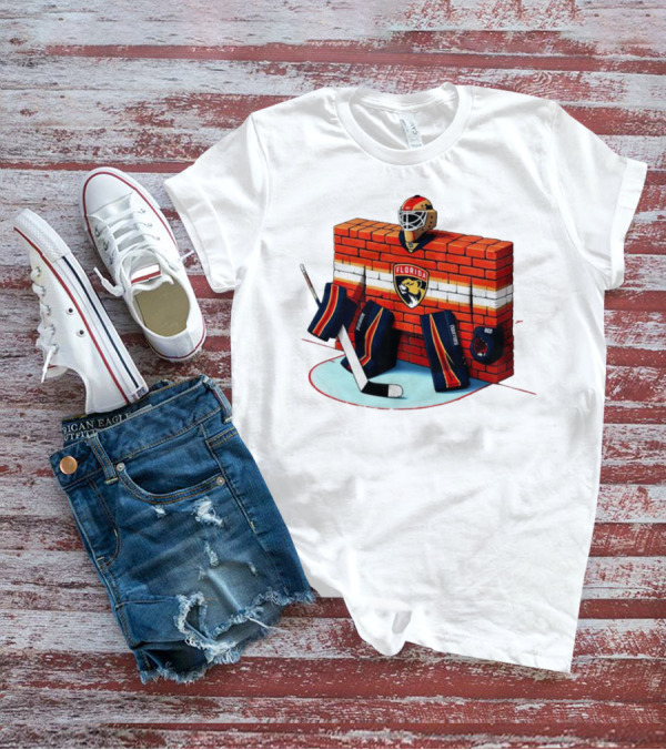 Florida Panthers Brick Wall Goalie Bod T-Shirt