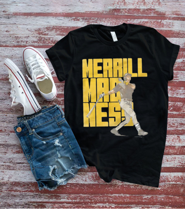 Merrill Madness San Diego Padres Baseball Jackson T-Shirt