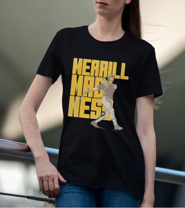Merrill Madness San Diego Padres Baseball Jackson T-Shirt